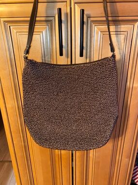 The Sak—-Woven Brown Shoulder Bag - Women
